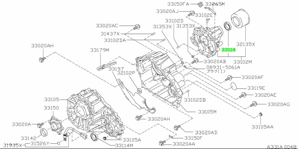 Nissan 33142 4ba0a